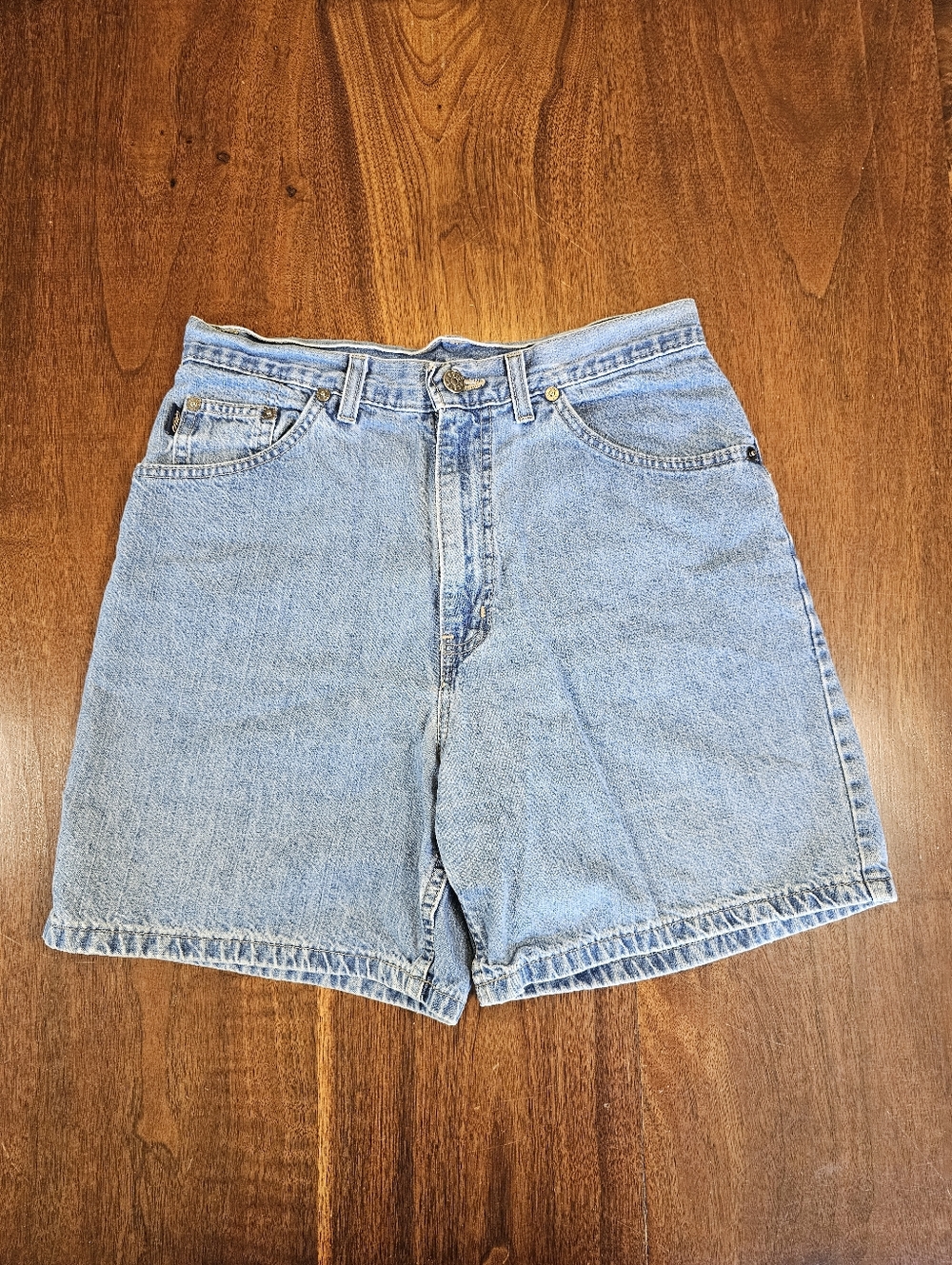 Vintage Chic By His Denim Shorts Mom Fit Size 8